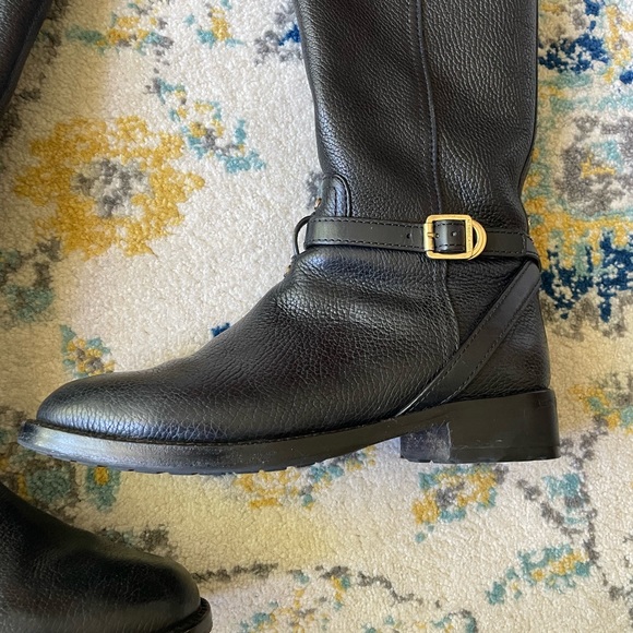 Tory Burch Leather Riding Boots - Picture 6 of 16